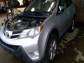 2014 TOYOTA RAV4 SILVER, XLE, 2.5L, AT, FWD.  Z24918